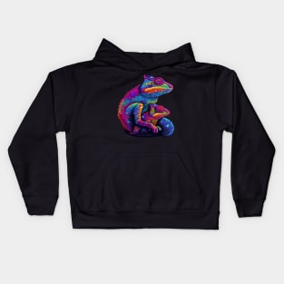 Chameleon Fathers Day Kids Hoodie